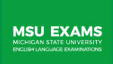 msu michigan state university english language examinations logo