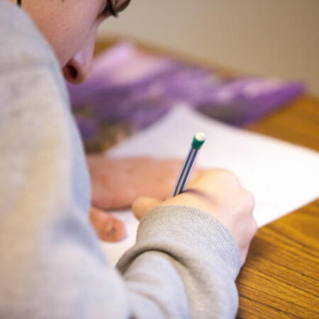 msu preparation blog - student taking an exam